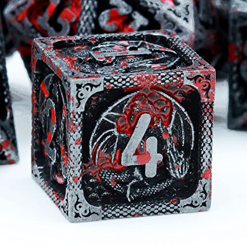 Antique Silver Red