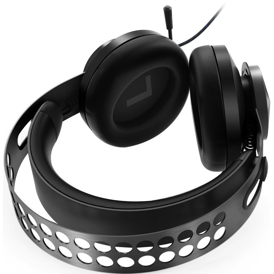 Lenovo Legion Stereo Gaming Headset with Noise Cancellation - Wired Over-Ear Headphones for PC, PS4, Xbox - Immersive Sound for Competitive Gaming & Streaming