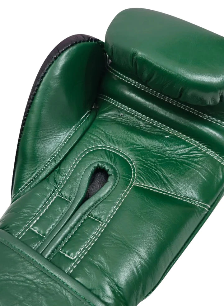 Premium Mexican™ ULTRA VENGANZA Boxing Gloves - Green - Professional Training & Sparring Gear for MMA, Kickboxing & Fitness Workouts