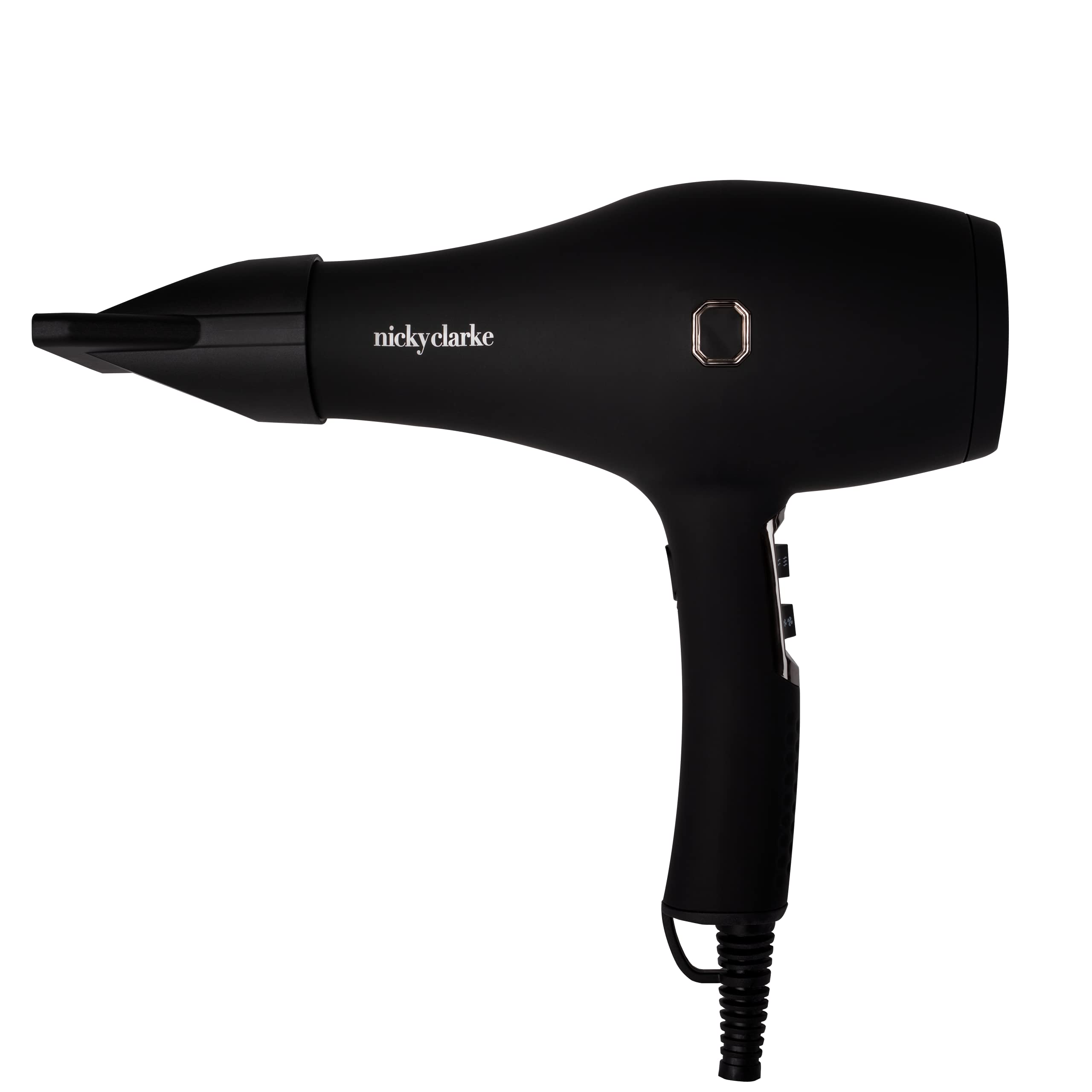 Nicky Clarke NHD901 Infrared Pro Hair Dryer - Professional Ionic Blow Dryer for Fast Drying & Frizz Control - Salon Quality for Home Use, Travel & Styling