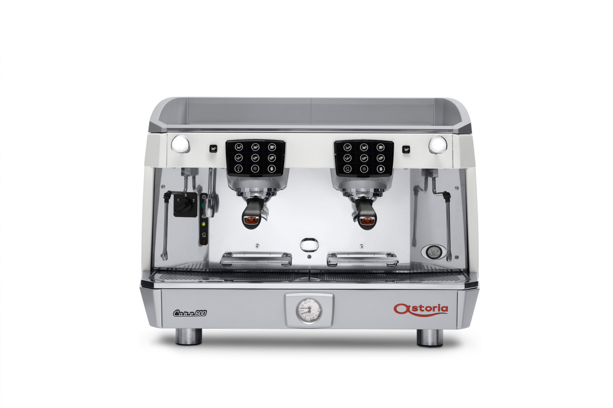 Astoria Core 600 SAE Raised TS 2 Groups Commercial Espresso Machine - Perfect for Coffee Shops, Restaurants & Cafes