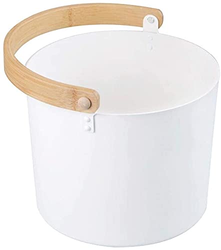 Premium 7L Sauna Bucket Set with Ladle - Luxury Steam Bath Accessories for Relaxation & Detox - Perfect for Home Spa, Sauna Therapy & Wellness Retreats