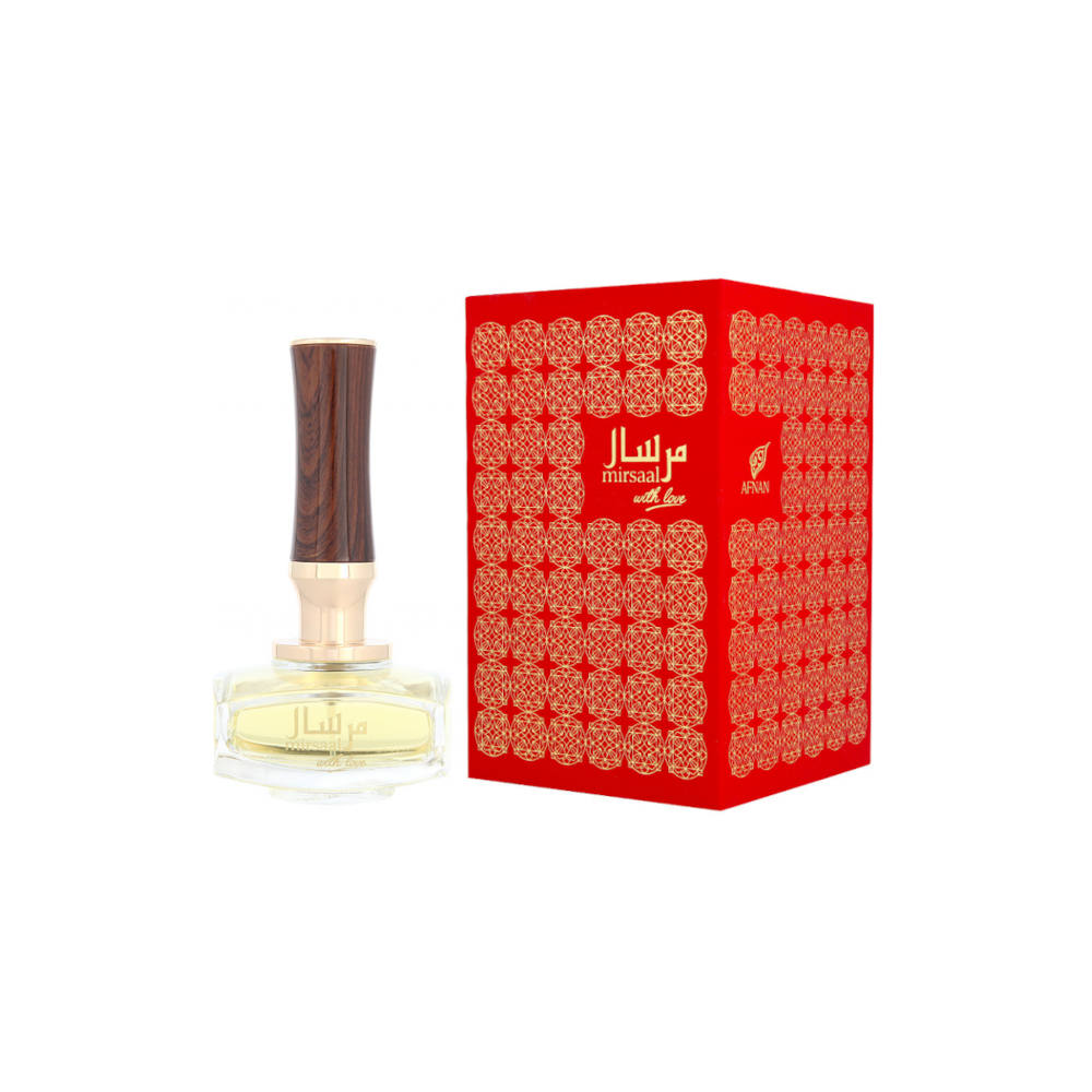 Mirsaal With Love Eau de Parfum 90ml - Long Lasting Floral Fragrance for Women, Perfect for Date Nights & Special Occasions