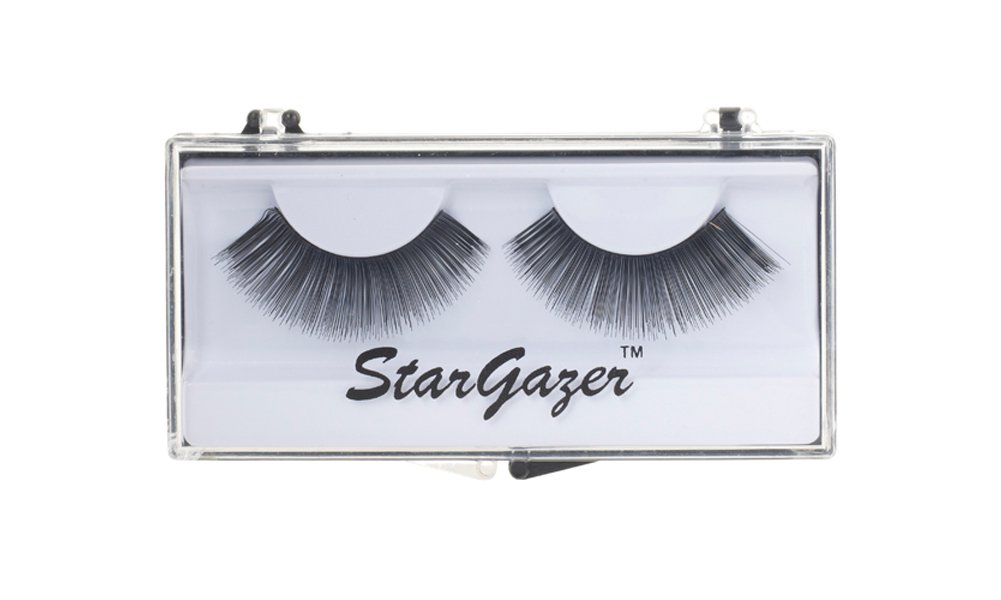 Stargazer False Eyelashes Style 16 - Natural Looking Synthetic Lashes with Free Glue | Perfect for Parties, Weddings & Special Occasions
