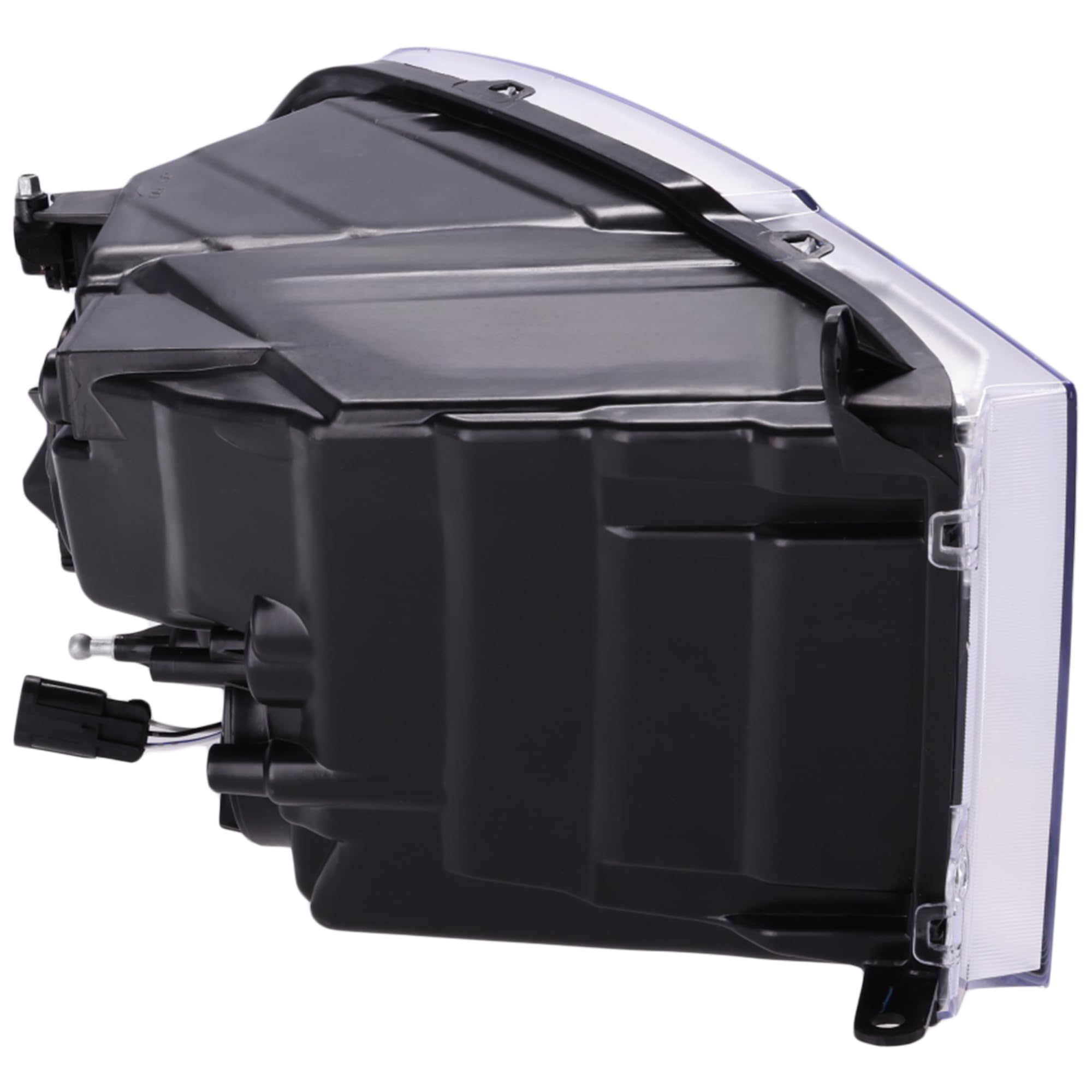 Evan Fischer Driver Side Headlight Assembly for Ram 1500 2013-2018 & 2500 - Halogen Quad Light Replacement (CAPA Certified) - Fits Models Without DRL - Replaces OEM# 68096439AJ - Perfect for Night Driving & Off-Road Adventures