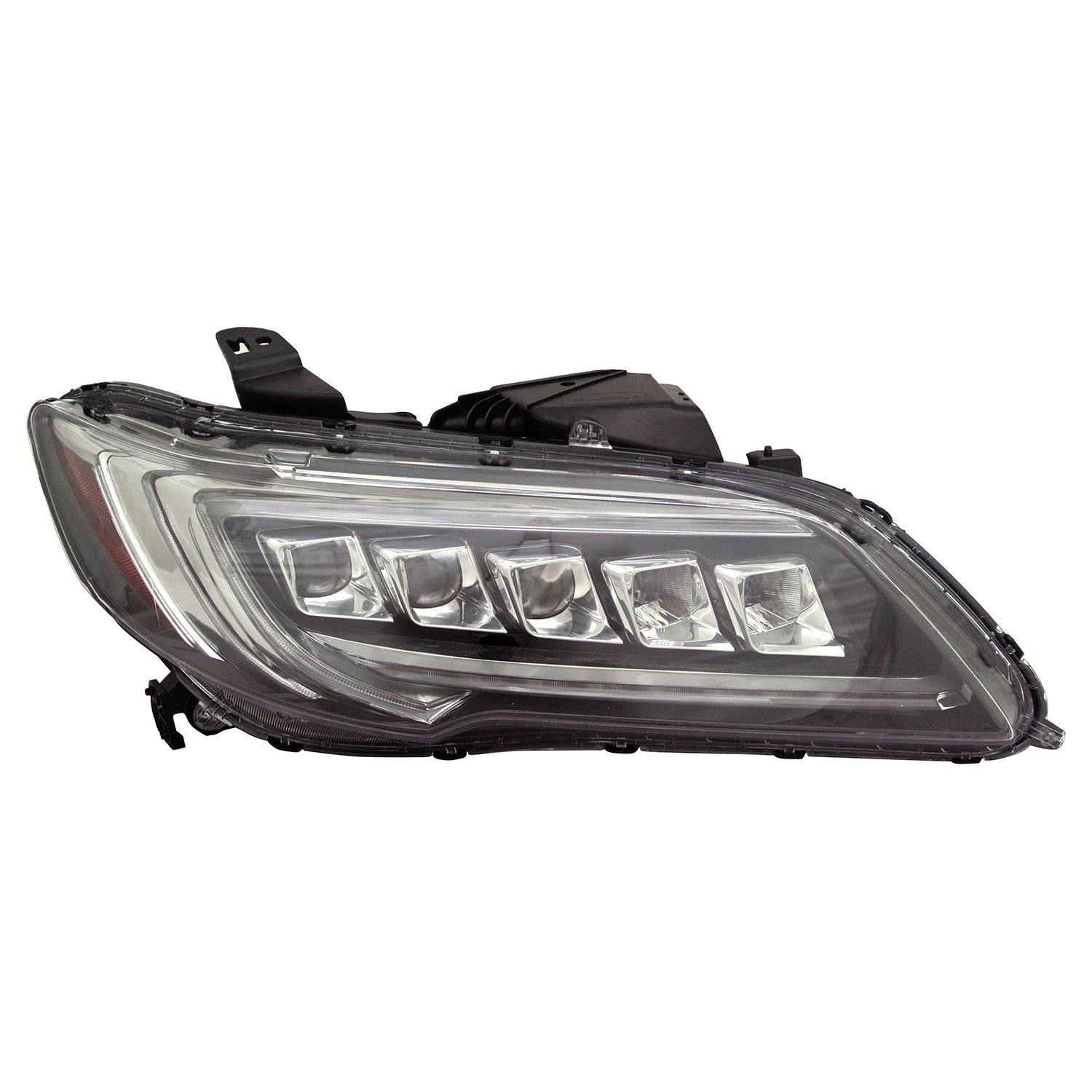 TYC Right Headlight Assembly Replacement for 2016-2018 Acura RDX - OEM Fit, High Performance LED Lighting - Perfect for Night Driving & Enhanced Road Safety