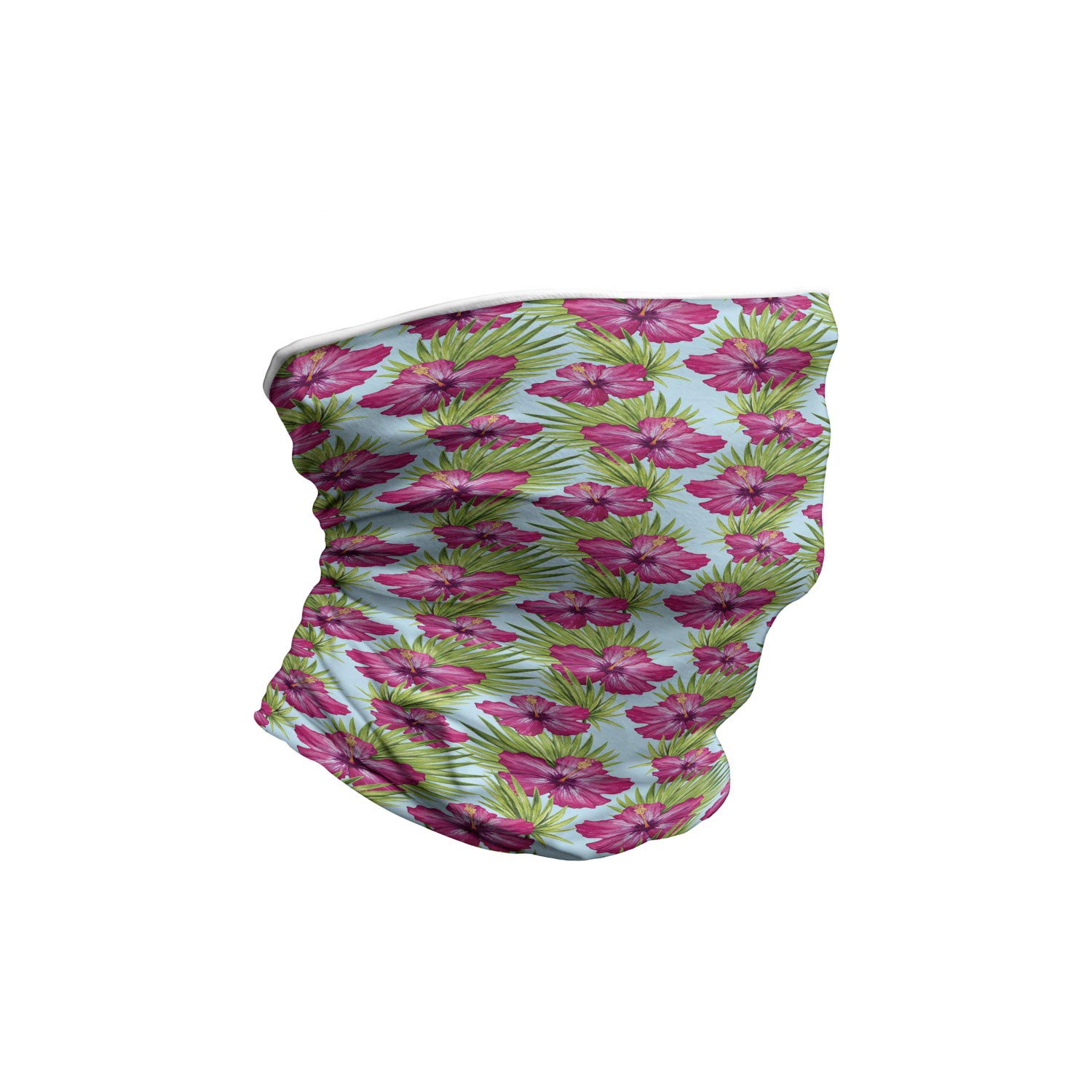 Ambesonne Unisex Multicolor Fleece Face and Neck Warmer for Winter Sports, Hiking & Outdoor Activities - Soft & Warm Scarf Alternative