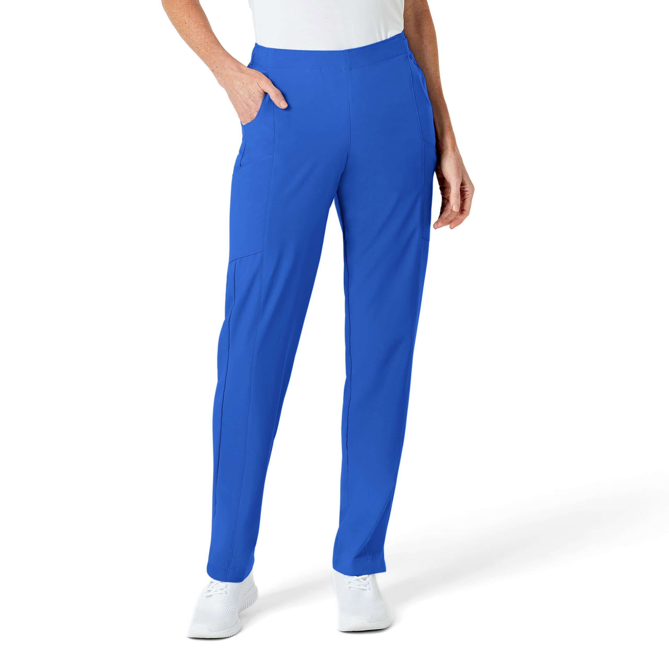 WonderWink Women's Tall Cargo Pants Flat Front - Comfortable Workwear for Nurses, Medical Professionals & Outdoor Activities