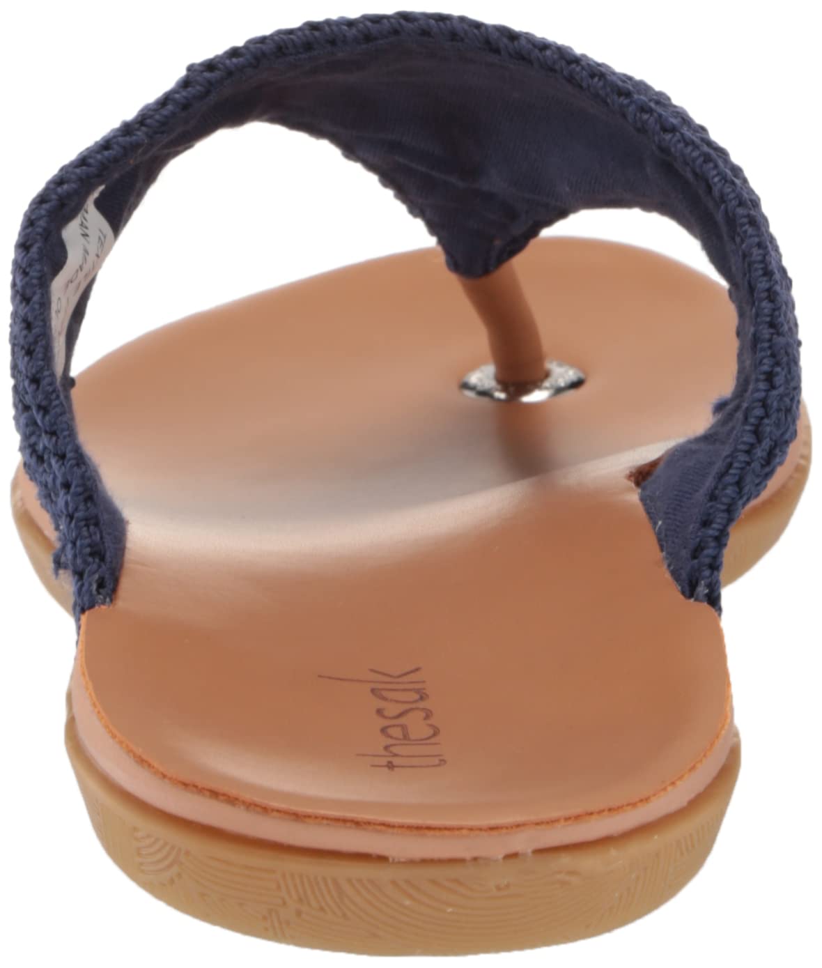The Sak Shana Crochet Slip-On Thong Sandals for Women - Comfortable & Stylish Summer Beach Shoes for Casual Wear, Walking, and Vacation Outfits