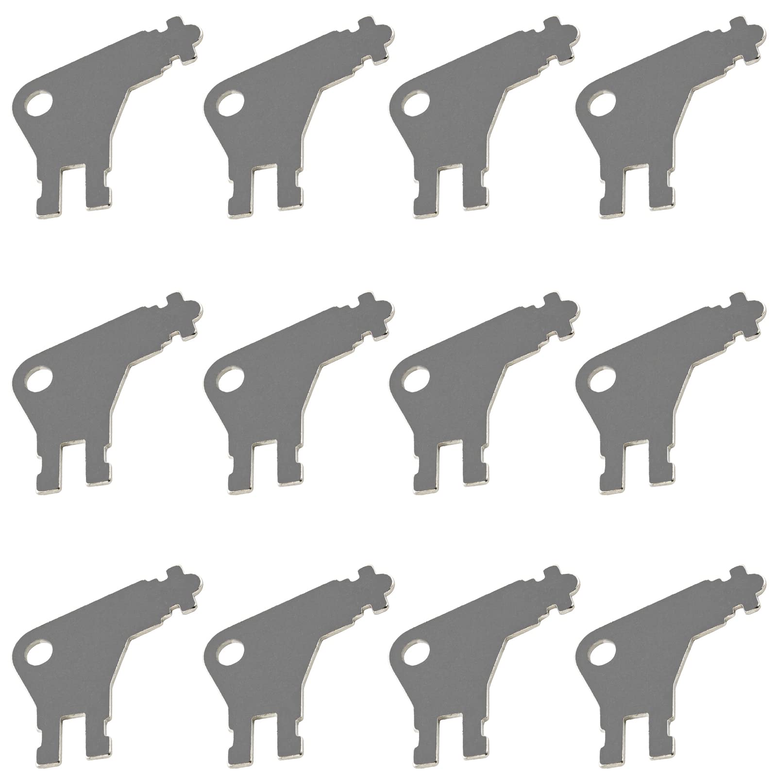 Universal Paper Towel Dispenser Replacement Key - 12 Pack - Compatible with Georgia Pacific GP 50504 & Other Paper Towel/Toilet Paper Dispensers - Perfect for Offices, Restaurants & Public Restrooms