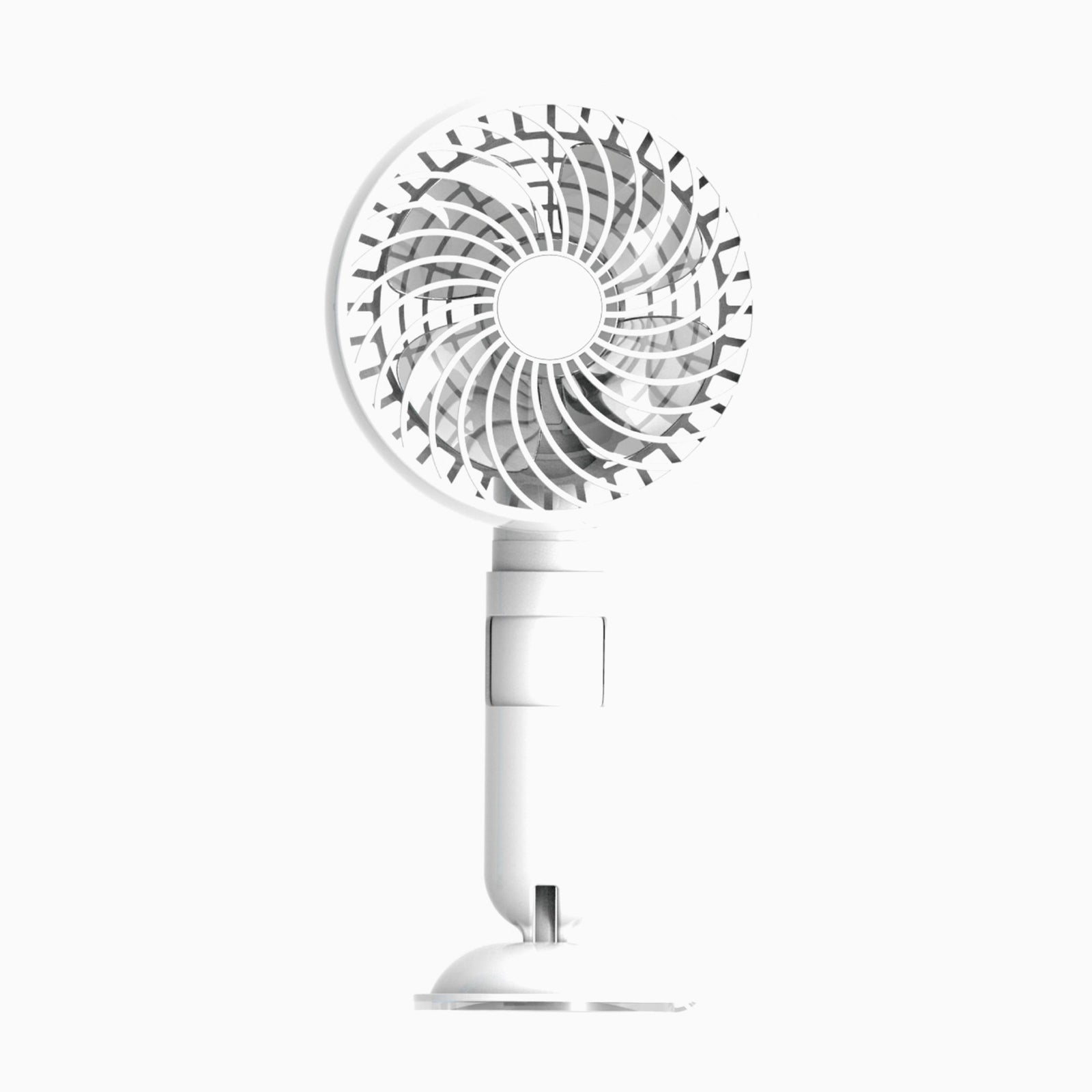 Portable Mini Fan with 2000mAh Power Bank - USB Rechargeable Personal Cooling Fan for Indoor, Outdoor, Office & Travel - Includes Free 3.3ft Micro USB Cable - Perfect for Summer, Camping, Gym & Hot Weather Use