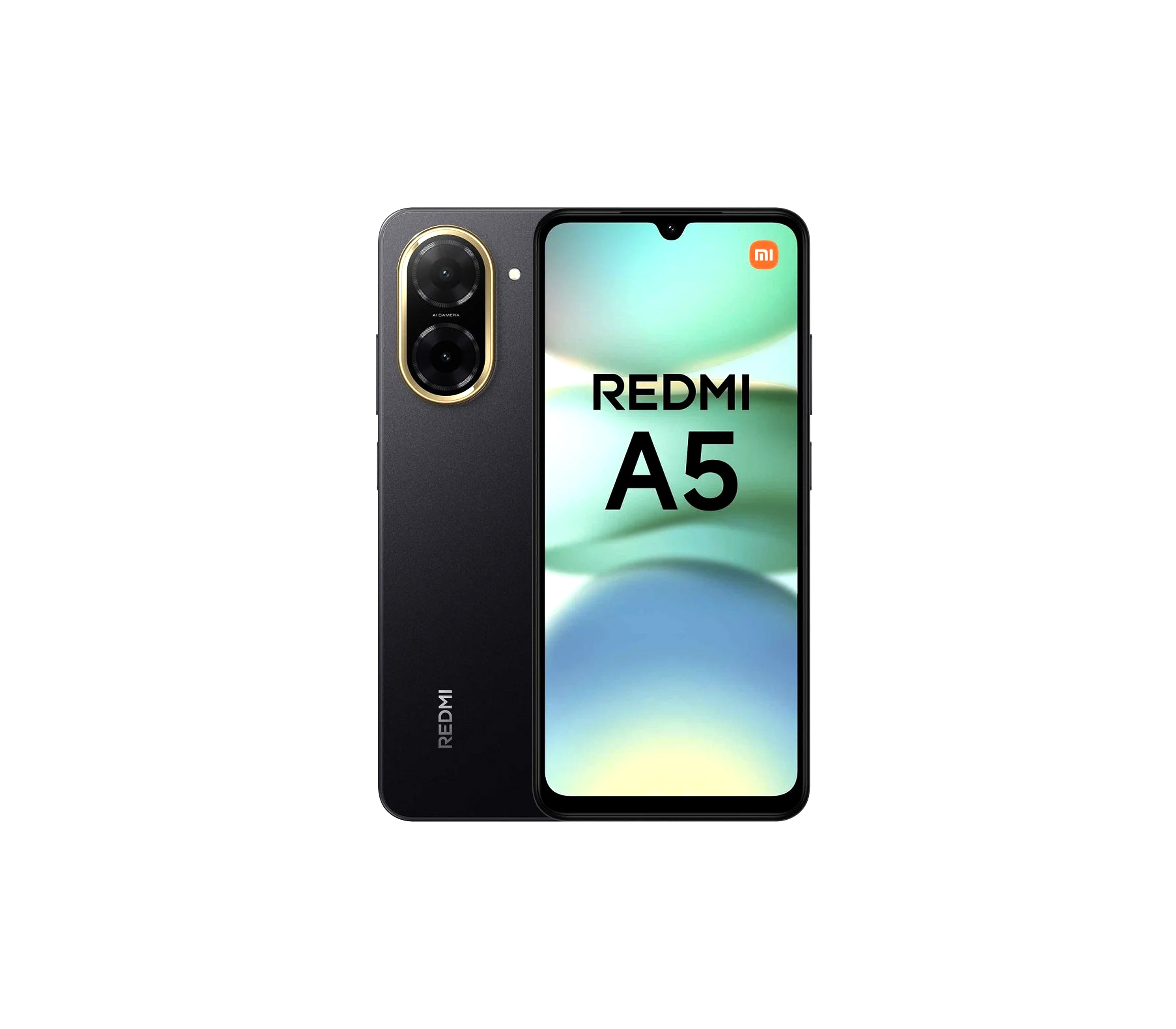 Xiaomi Redmi A5 Smartphone 3GB RAM 64GB Storage - Sunset Black | Fast Performance, Long Battery Life | Perfect for Work, Travel & Entertainment