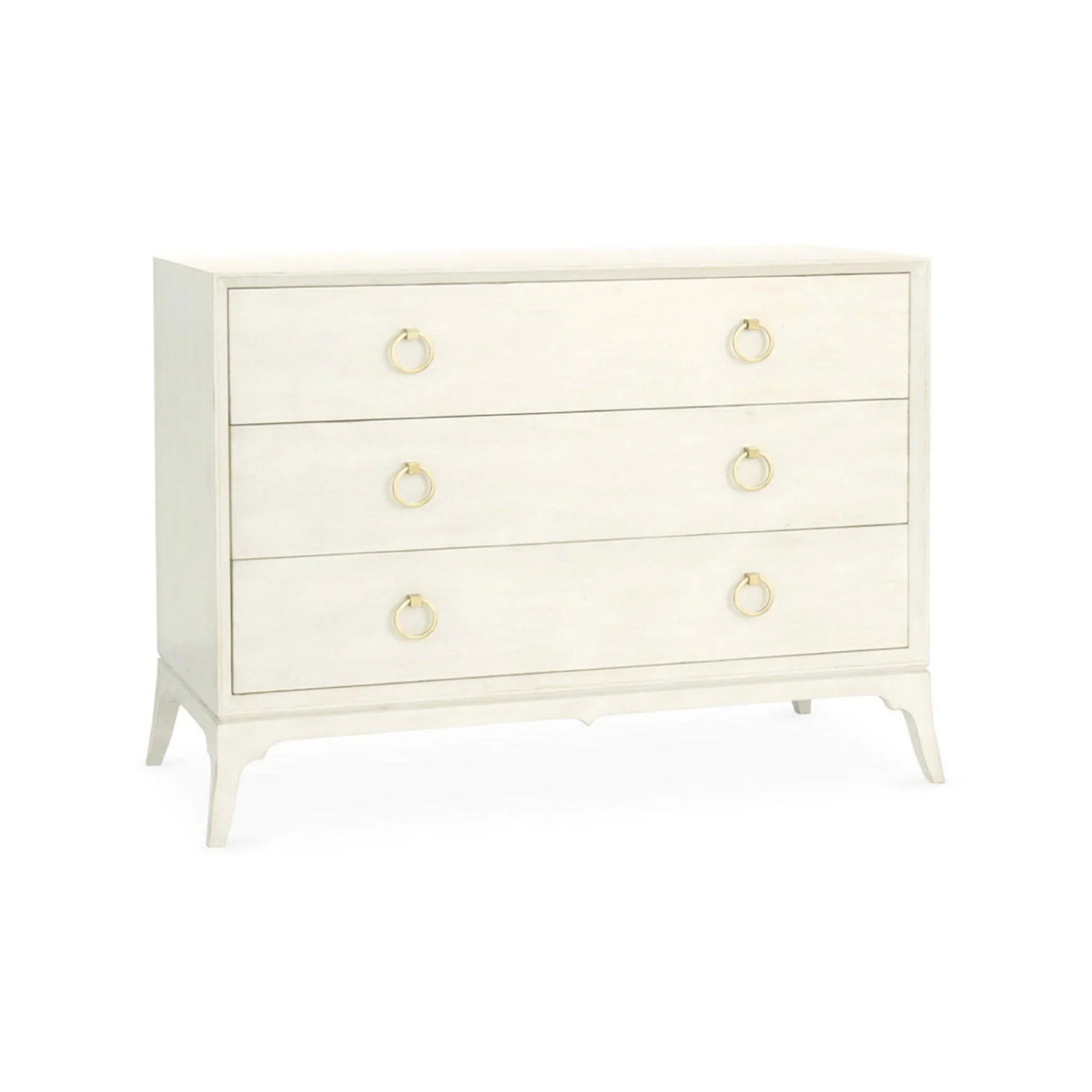 Bennett Triple Drawer Dresser - 3-Drawer Wooden Chest for Bedroom Storage, Organize Clothes & Accessories | Perfect for Master Bedroom, Guest Room & Nursery Organization