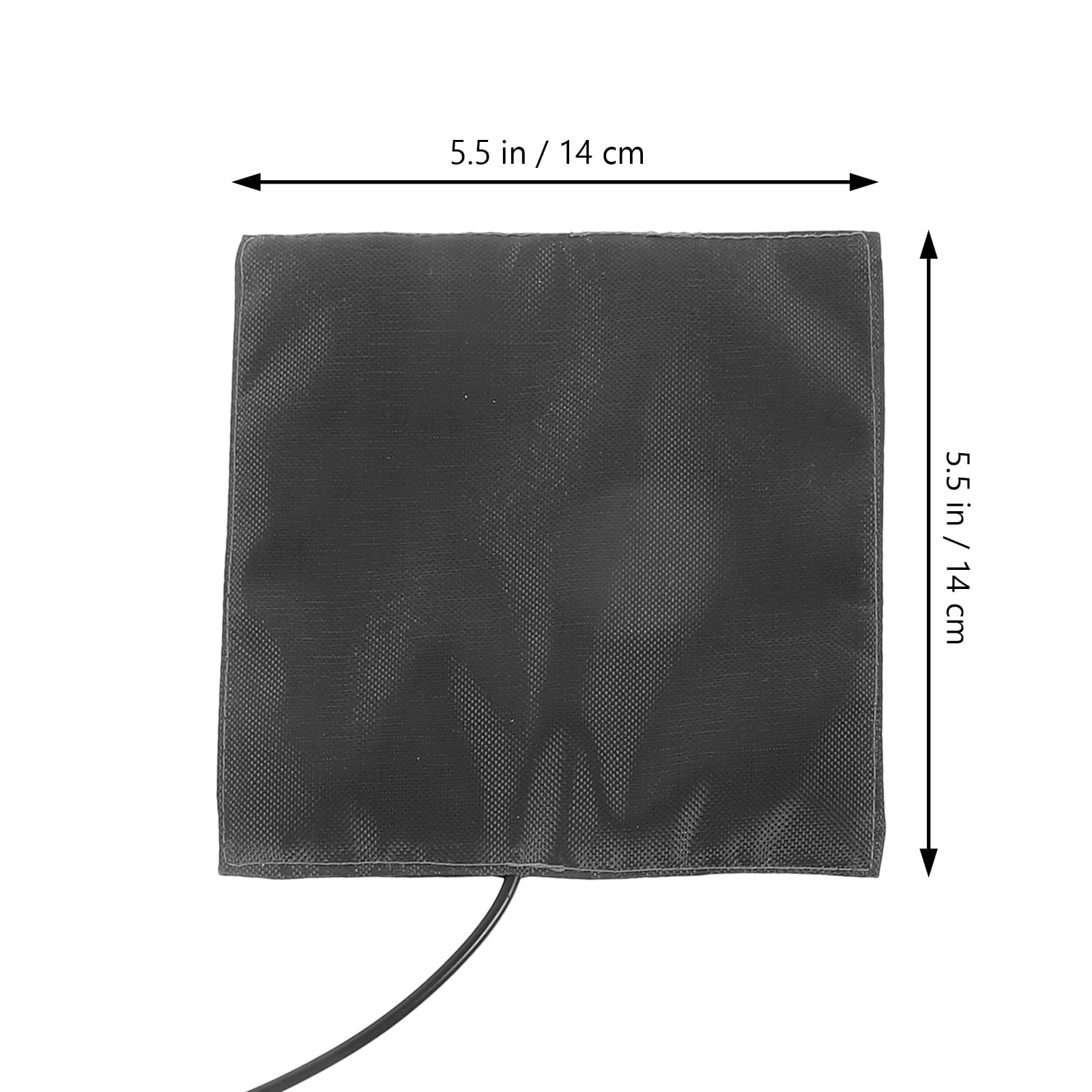 Electric Heating Pad for Small Pets - Hamster, Reptile, Parrot Terrarium Warmer Mat with Carbon Fiber Technology | Cozy Pet Cage Heated Blanket for Winter Warmth & Comfort