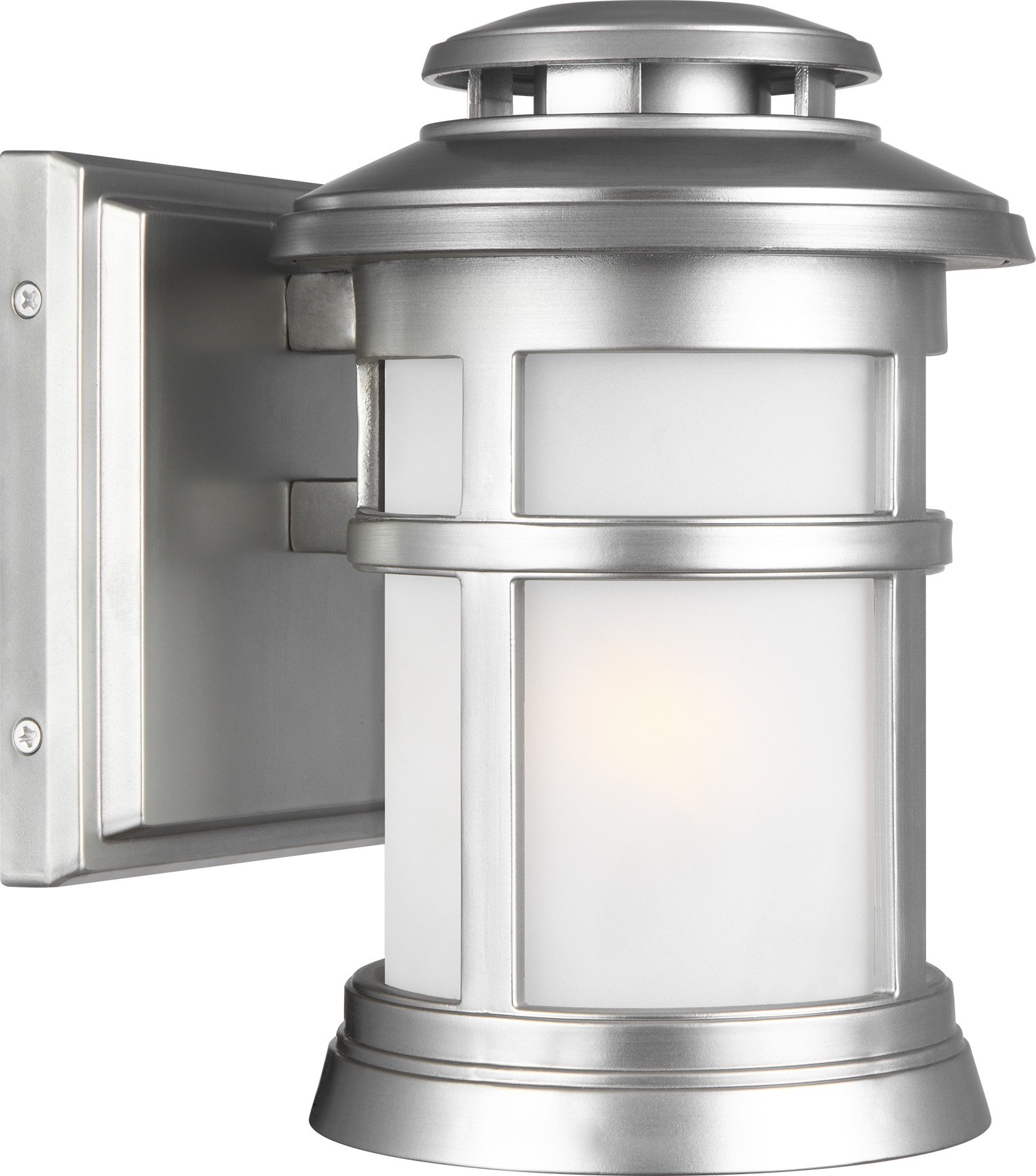 Feiss OL14300PBS Newport StoneStrong Marine Grade Outdoor Wall Lantern - 1-Light 75W Weatherproof Patio Light (6