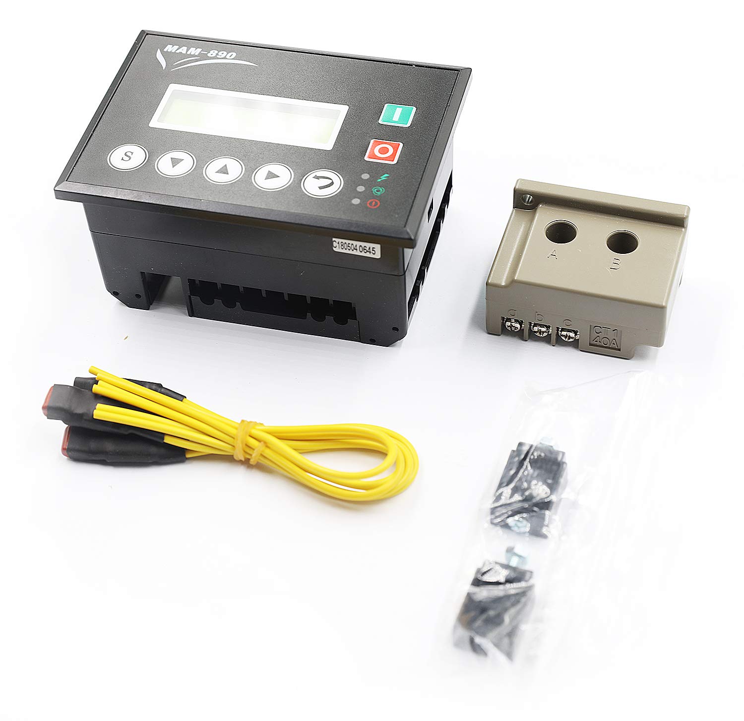 MAM 880 PLC Controller Panel VSD-200A for Screw Air Compressor Parts | Industrial Air Compressor Control System | Workshop & Factory Automation Solution