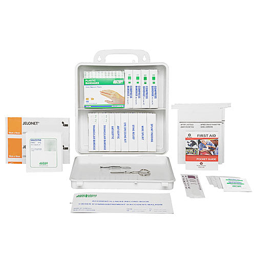 Federal Oil & Gas Type C Emergency Kit - Plastic Safety Equipment for Workplace & Hazardous Environments - First Aid & Spill Response Supplies
