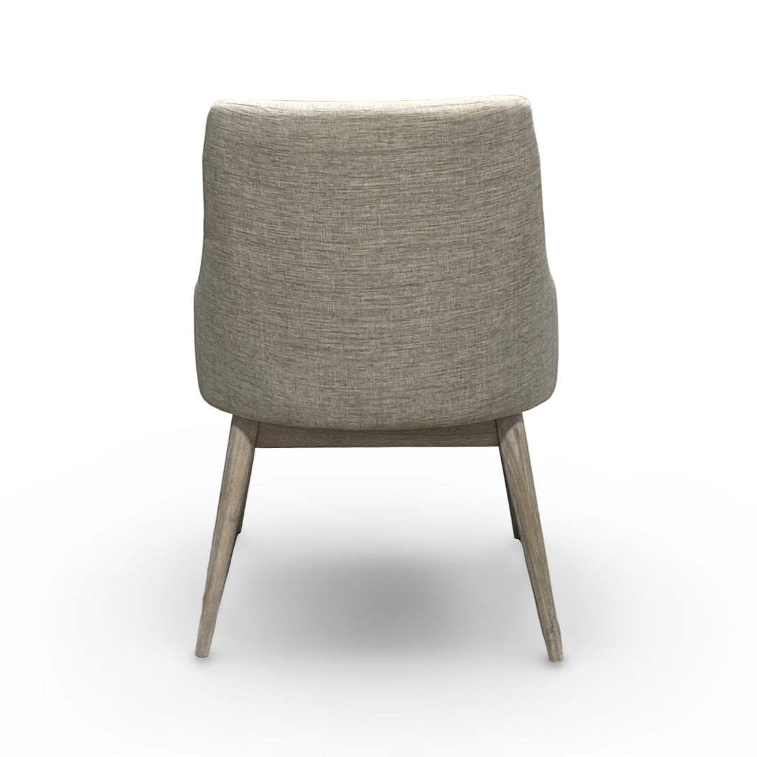 Olivia Modern Dining Chair - Upholstered Fabric Seat, Sturdy Wooden Legs - Perfect for Kitchen, Dining Room, Breakfast Nook & Home Office