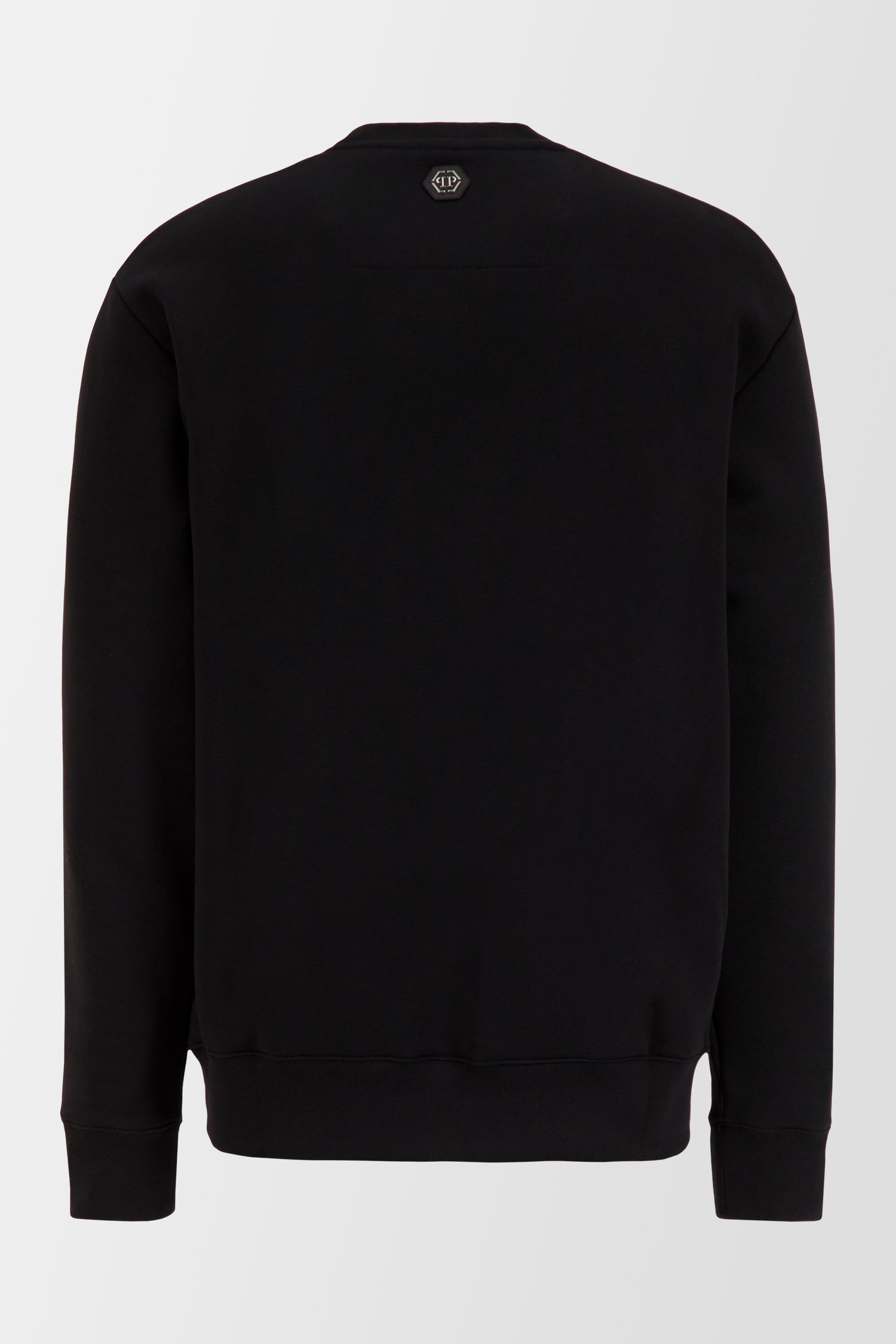 Philipp Plein Black Long Sleeve Signature Sweatshirt for Men - Stylish Casual Pullover for Streetwear & Everyday Outfits