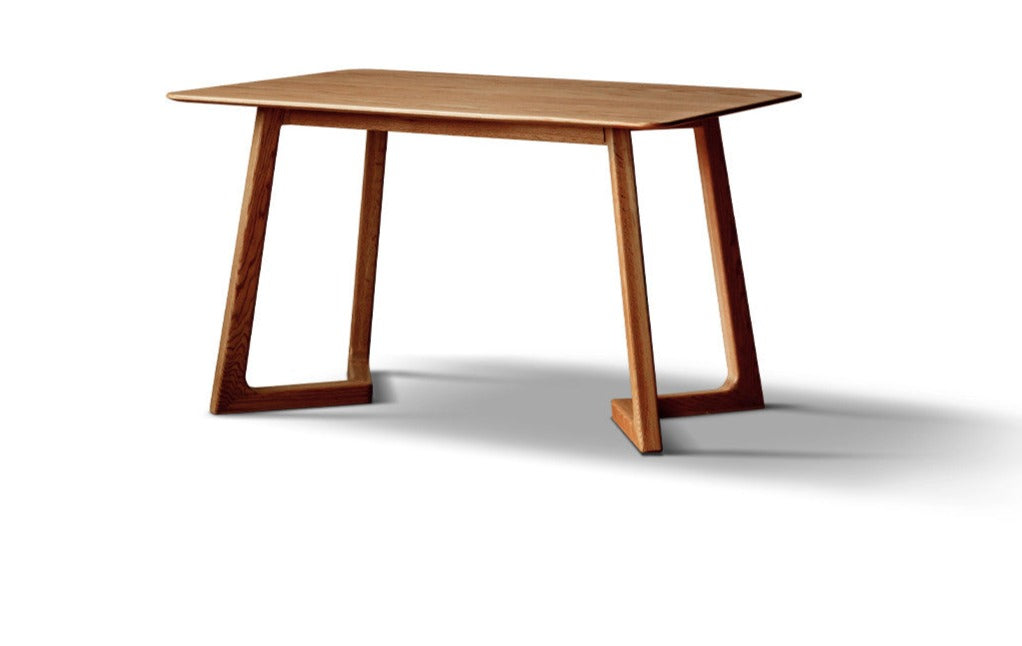Premium Solid Oak Wood Large Office Desk - Spacious Workstation for Home & Business Use - Ideal for Writing, Studying & Remote Work