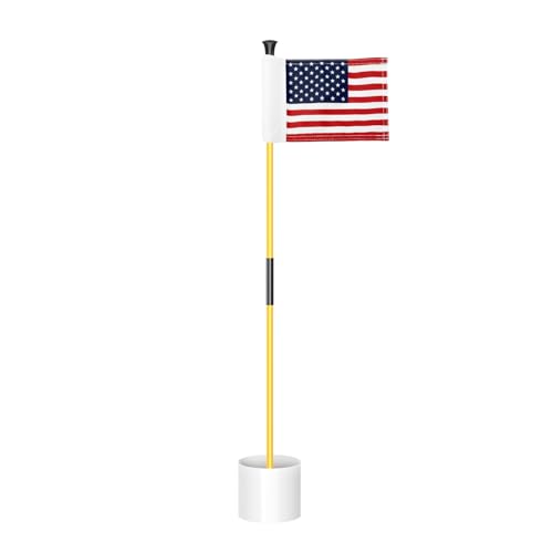 Yellow Pin US Flag- 1Pack