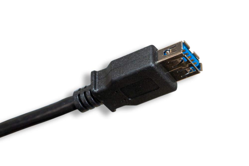 USB 3.0 A Male to A Female Extension Cable 3 Feet - High Speed Data Transfer Cord for PC, Laptop, Printer, Hard Drive - Perfect for Home Office & Gaming Setup