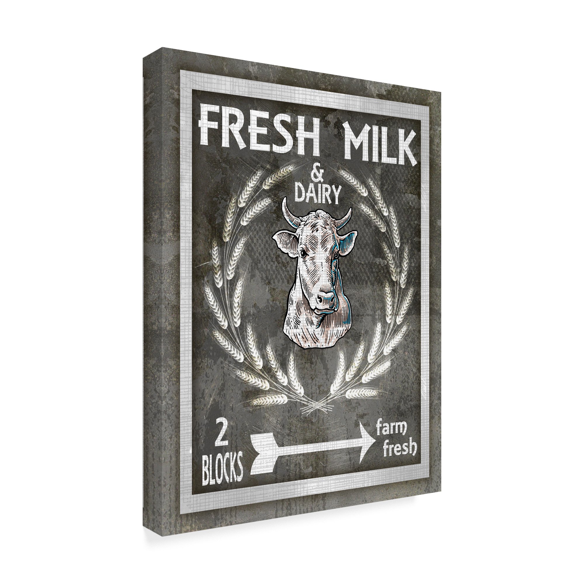 Premium Fresh Milk Art Print by Lightboxjournal - 35x47 Inch Wall Decor for Living Room, Bedroom & Office
