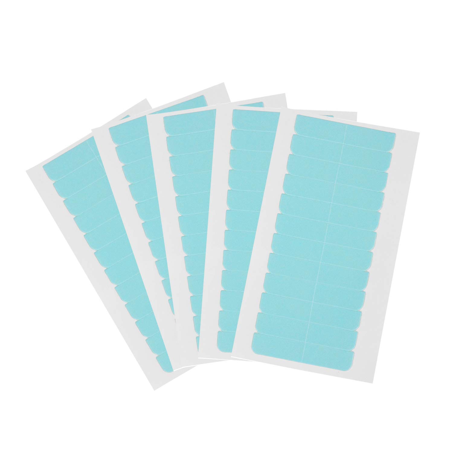 EBANKU 120Pcs Double Sided Hair Extension Tape - Strong Hold Adhesive Tabs for Lace Wigs, Toupees & Hair Wefts | Invisible & Sweatproof | Perfect for Daily Wear, Special Occasions & Cosplay