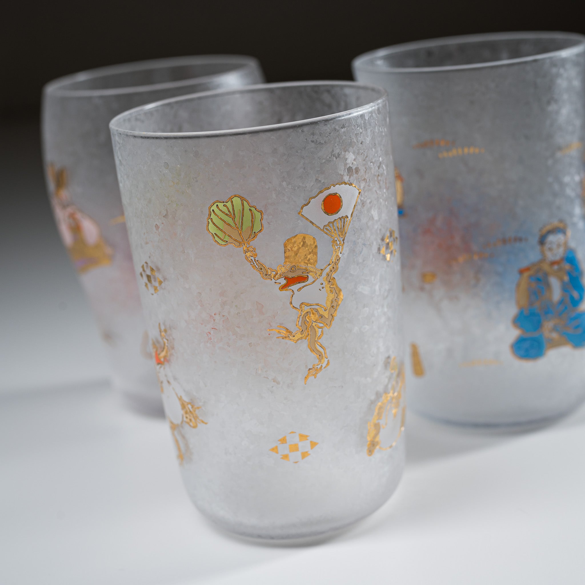 Lucky Animal Craft Beer Cup Set - 3 Piece Wooden Gift Box for Home Bar, Parties & Gifts | Unique Handmade Drinking Glasses for Beer Lovers