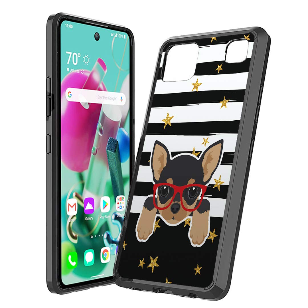 LG K92 5G Phone Case - Slim Protective Cover for Women & Men | AT&T Cricket All Carriers | Cute Chihuahua Design | Everyday Use