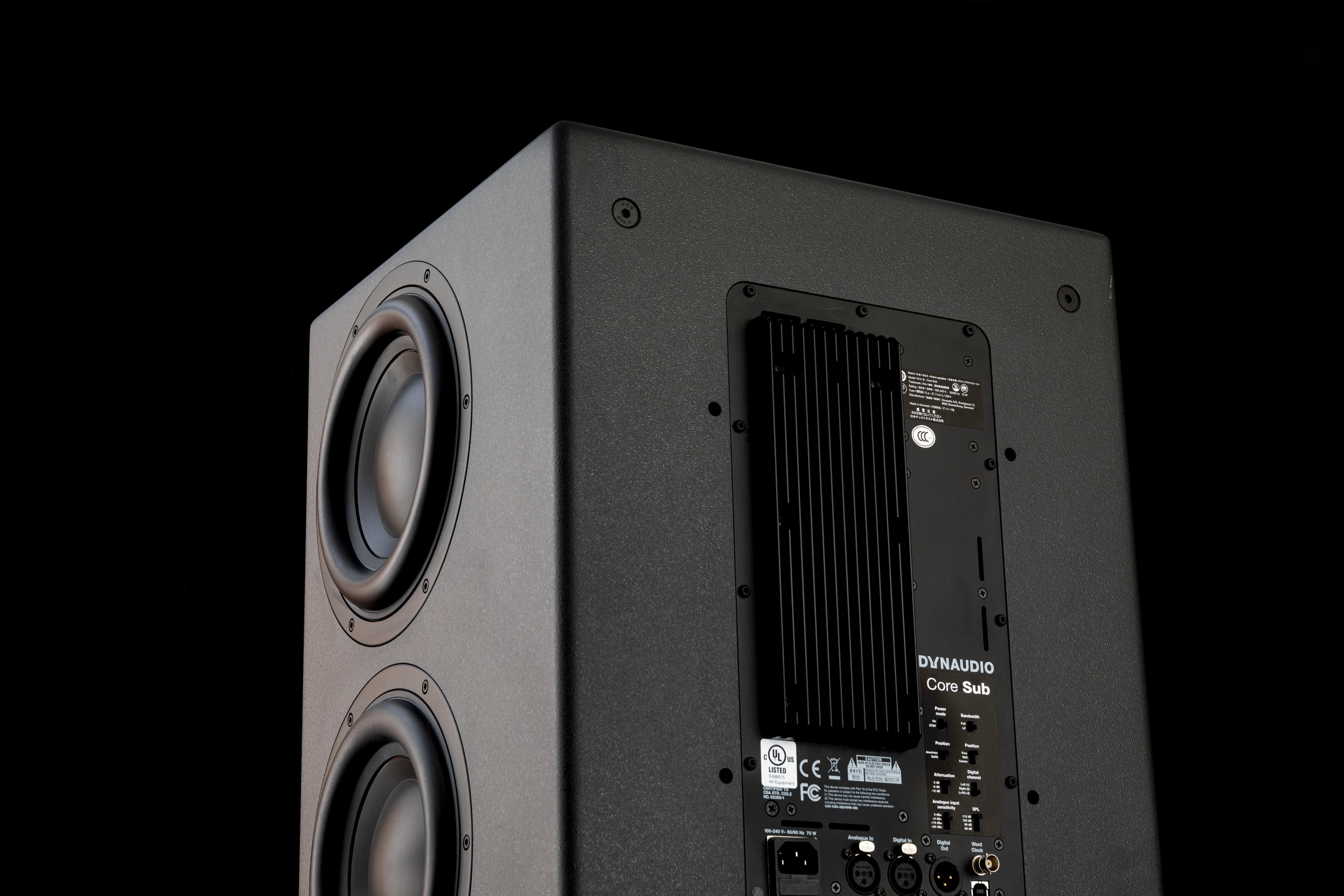 Dynaudio Core SUB - High-Performance Studio Subwoofer for Professional Audio & Home Theater | Perfect for Music Production, DJing & Movie Nights