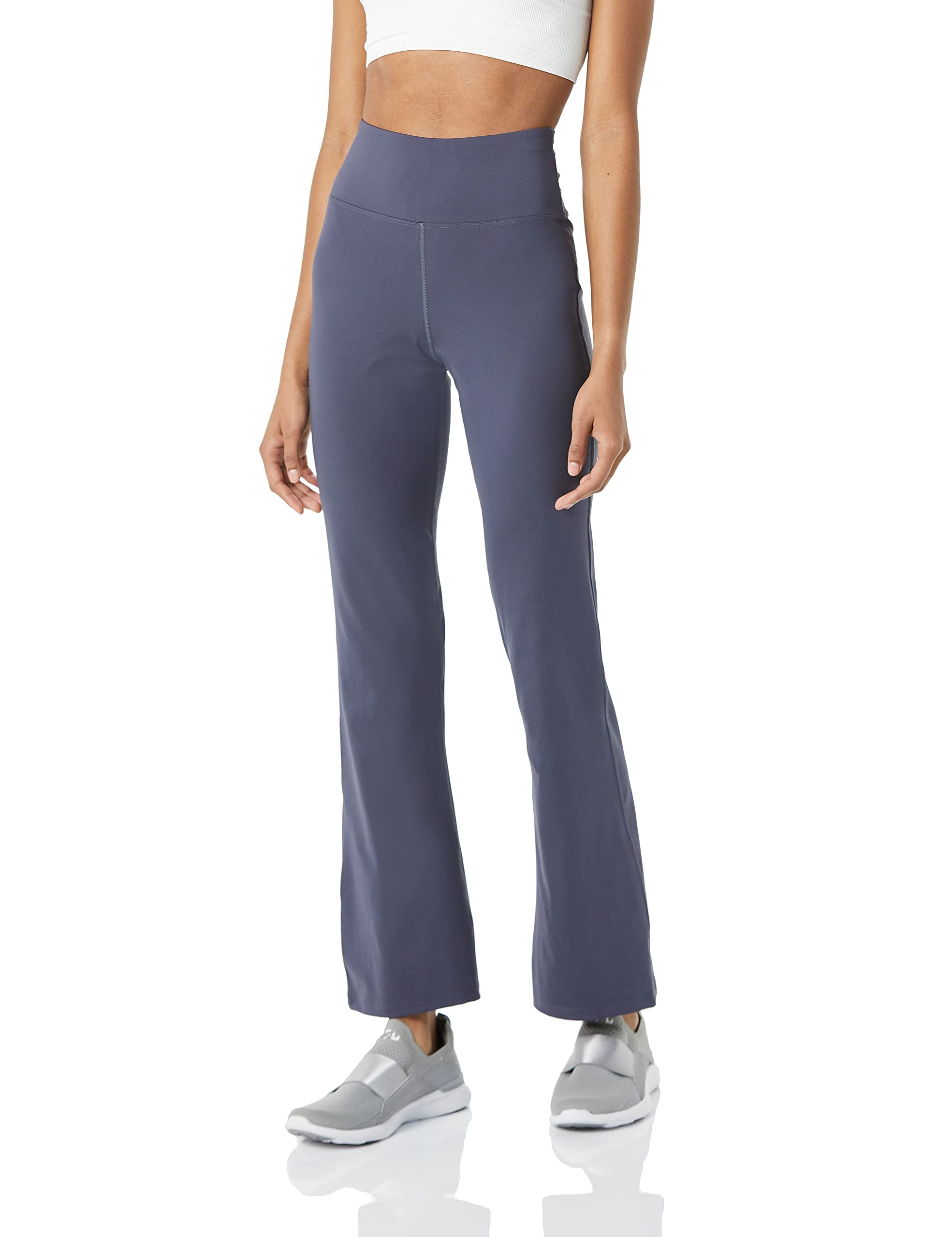 Amazon Essentials Women's Studio Sculpt Slim Bootcut Yoga Pants - High Waisted Workout Leggings for Yoga, Gym & Lounge Wear