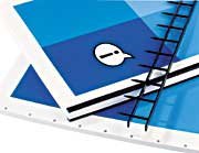 GBC9741016 Blue Knife Strips - Holds Up to 1