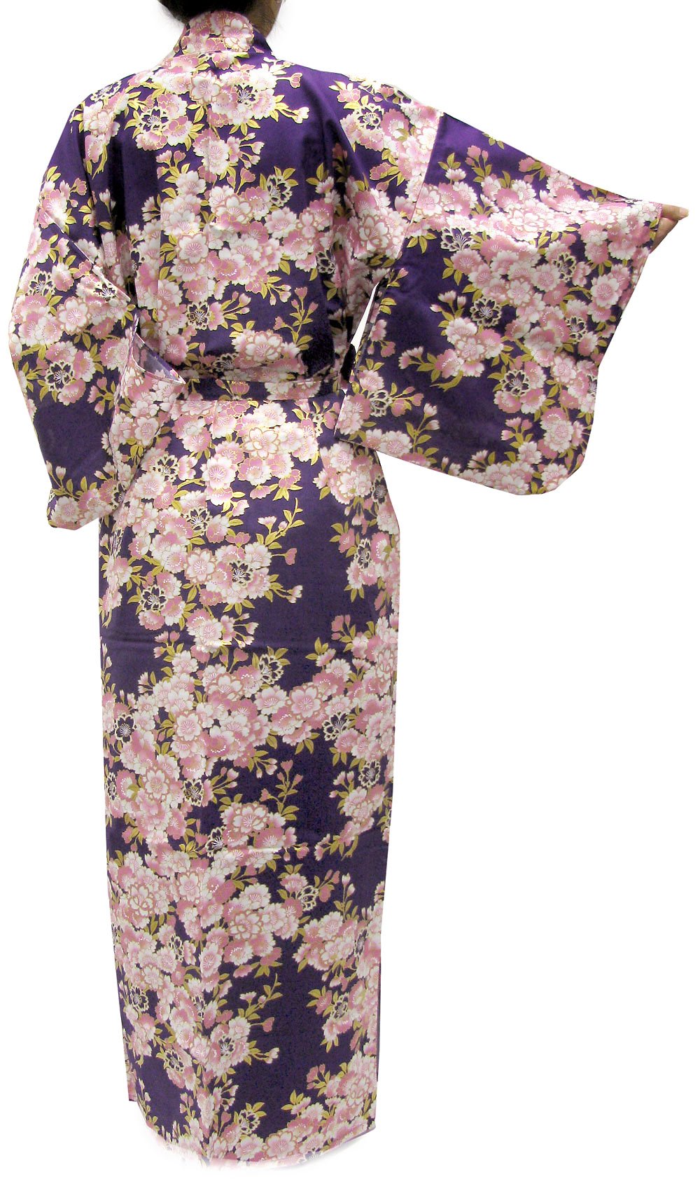 Women's Cotton Kimono Yukata Robe - Small Size (54