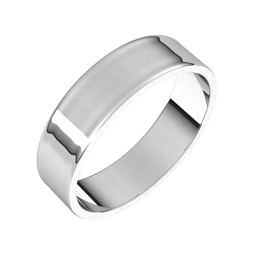 5mm Solid Gold Wedding Band for Women & Men - 10K/14K Yellow or White Gold Comfort Fit Ring - Perfect for Anniversaries, Engagements & Everyday Wear