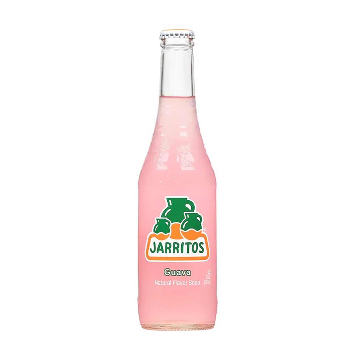 Jarritos Guava Flavored Soda - 12.5oz Glass Bottle (Pack of 1) - Refreshing Mexican Soft Drink for Parties, BBQs & Summer Gatherings