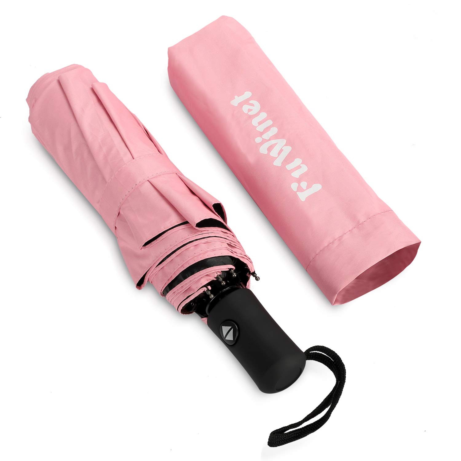Windproof & UV Protection Cherry Blossom Folding Umbrella - Compact Travel Umbrella for Rain & Sun - Perfect for Outdoor Activities, Commuting, and Beach Trips