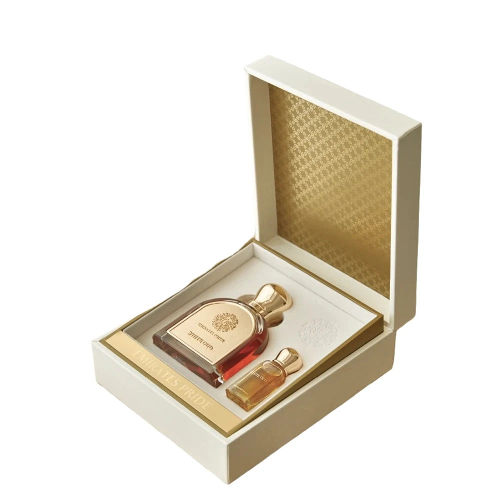 Premium White Oud Eau de Parfum 100ml - Luxury Unisex Fragrance for Men & Women - Perfect for Evening Events, Romantic Dates & Special Occasions