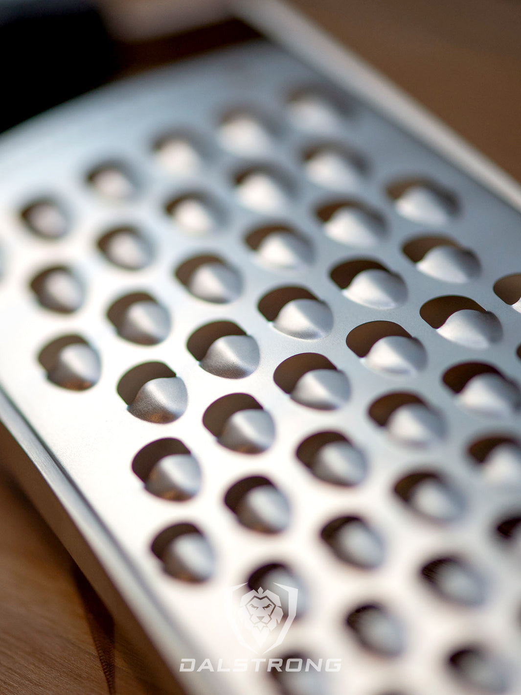 Premium Stainless Steel Wide Cheese Grater - Extra Coarse Shredder for Hard Cheeses | Dalstrong Professional Kitchen Tool | Perfect for Pizza, Pasta & Salad Toppings