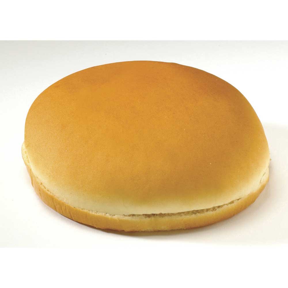 Flowers Foods European Bakers 5 Inch Jumbo Hamburger Buns - 8 Sliced Buns per Pack (8 Packs per Case) | Perfect for BBQs, Burgers, and Sandwiches