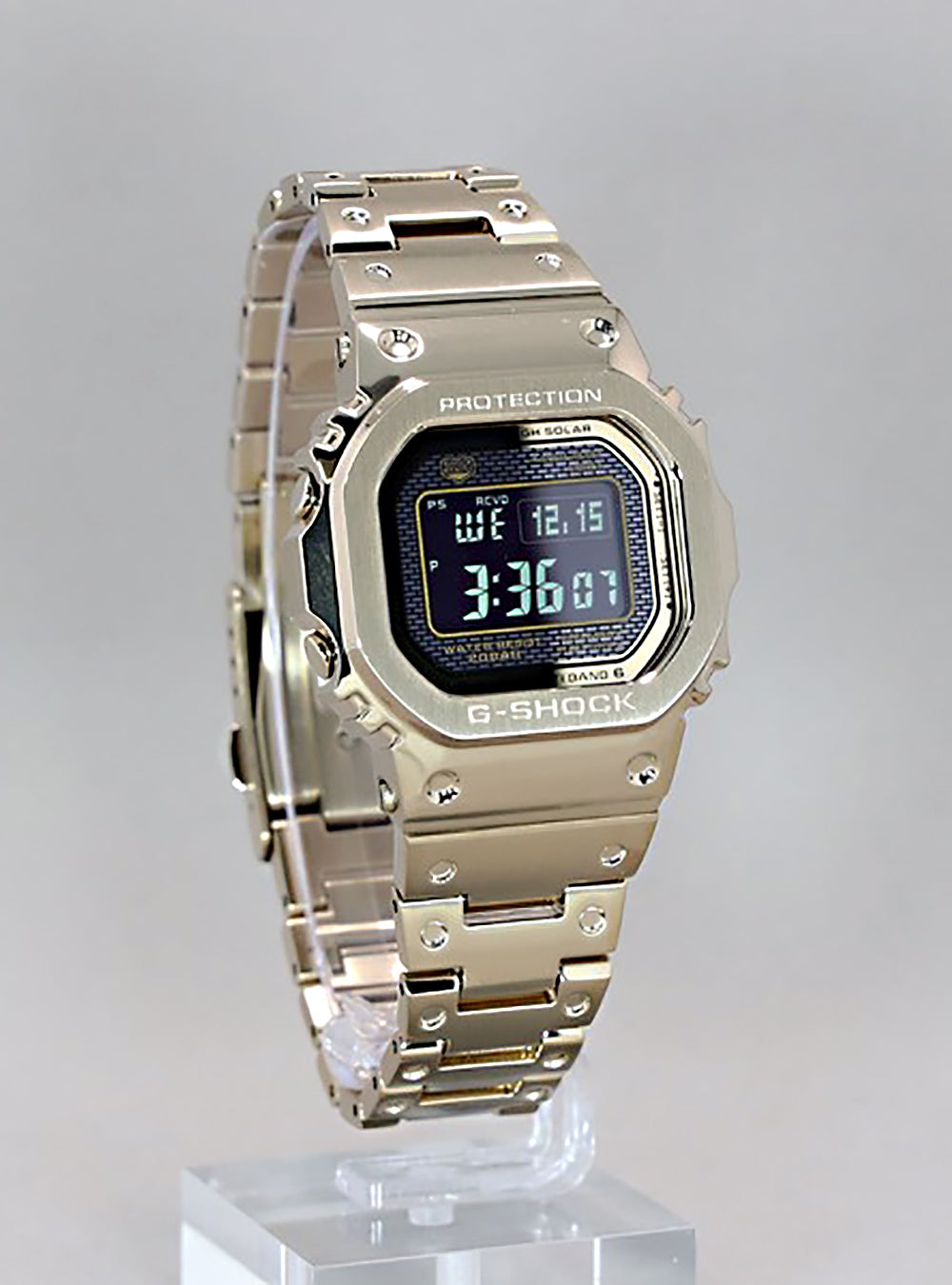 CASIO G-Shock GMW-B5000GD-9JF Bluetooth Solar Watch - Made in Japan, JDM - Durable & Waterproof for Outdoor Sports, Hiking & Everyday Wear