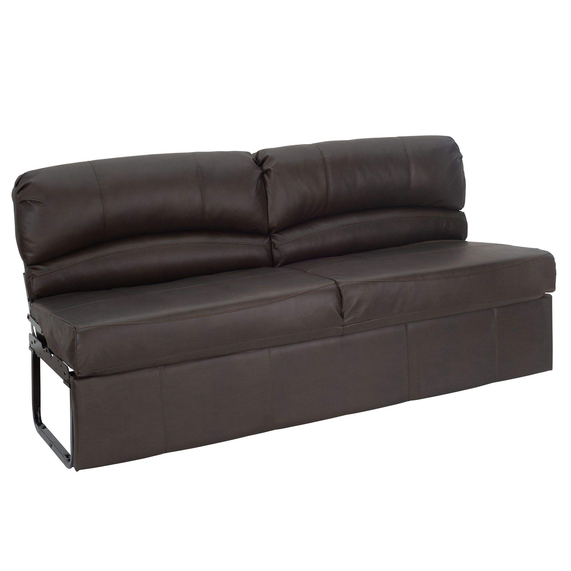 RecPro Charles RV Jackknife Sofa - Convertible Love Seat Sleeper Sofa with 62
