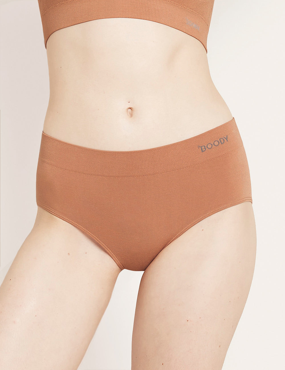 Women's High Waist Midi Briefs - Soft Cotton Underwear for Comfort & Support | Perfect for Everyday Wear, Yoga & Lounge