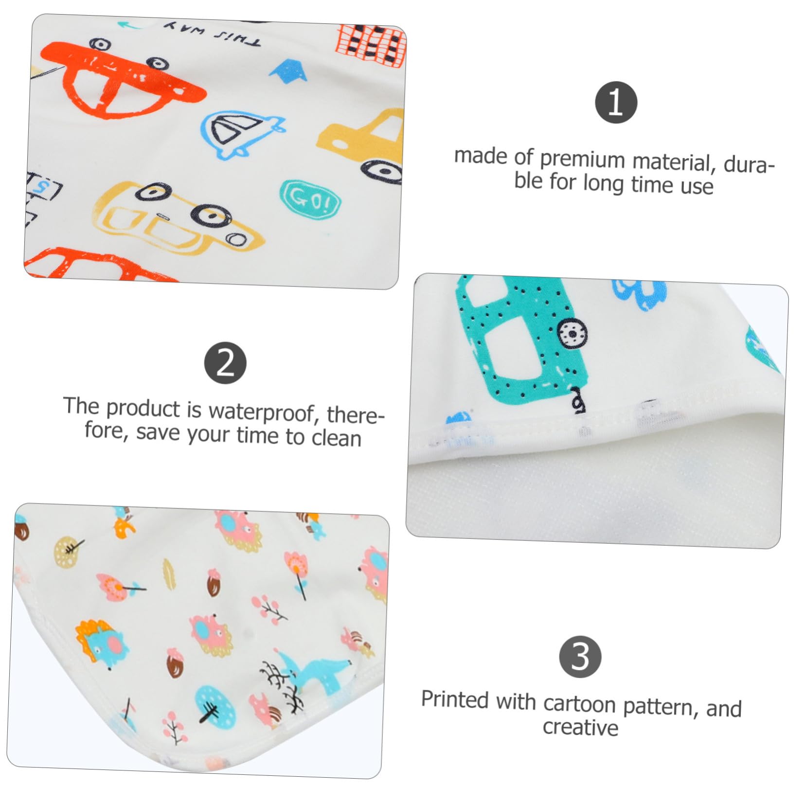 **iBasenice 12 Pcs Waterproof Pee Mattress Pad - Washable Bed Mat for Baby Changing, Incontinence & Pet Protection - Ideal for Toddlers, Elderly Care & Travel**