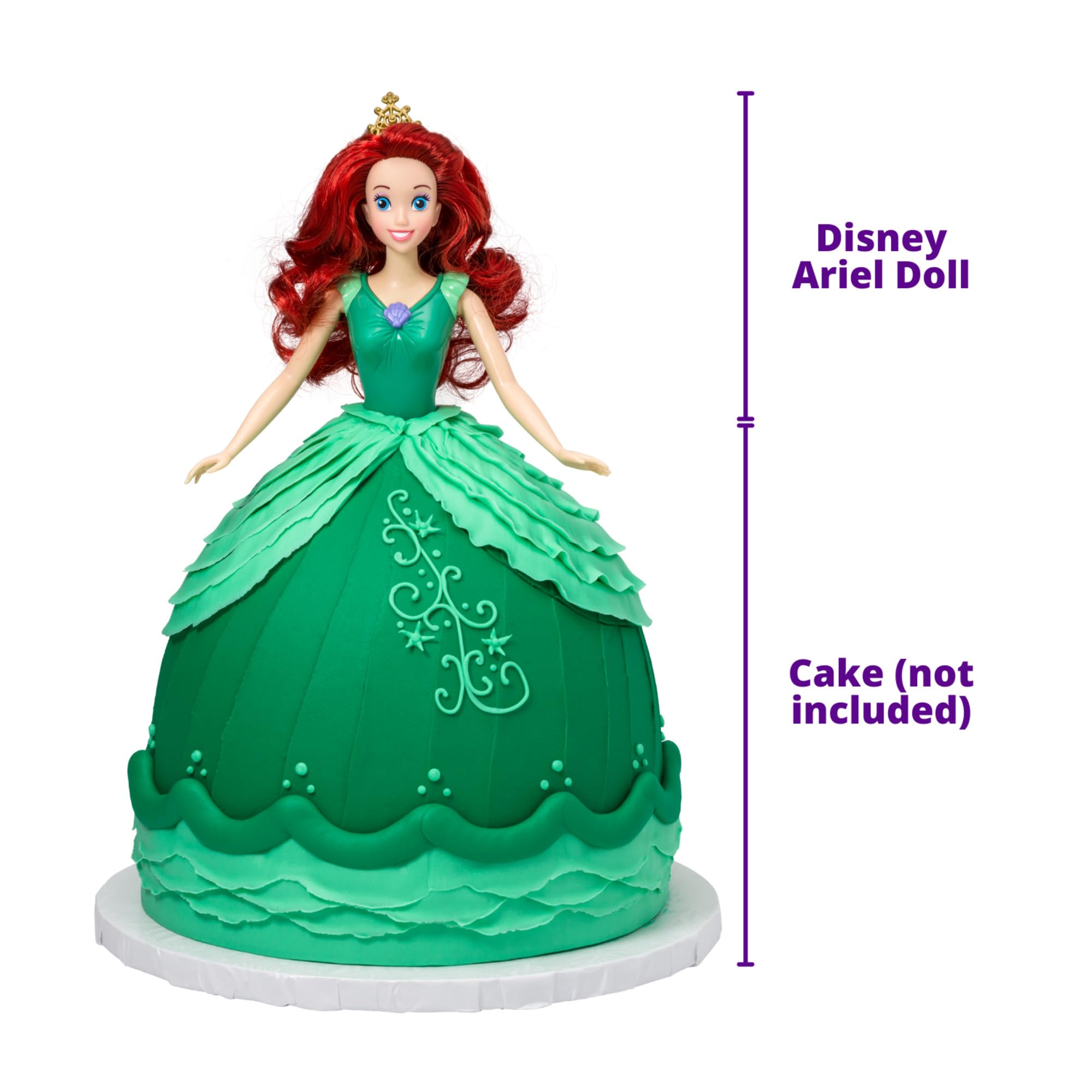 Disney Princess Ariel Cake Topper - 11