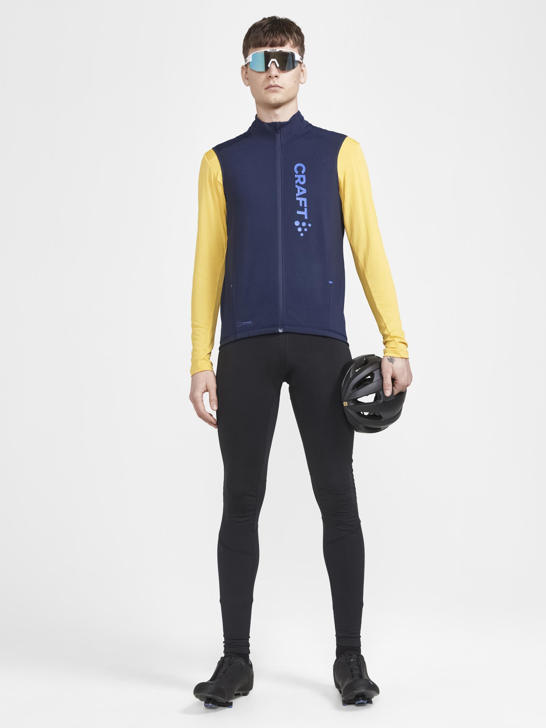 Men's Core Sub Z Cycling Vest - Lightweight Reflective Windproof Bike Vest for Outdoor Cycling & Running - Perfect for Cold Weather Training & Commuting