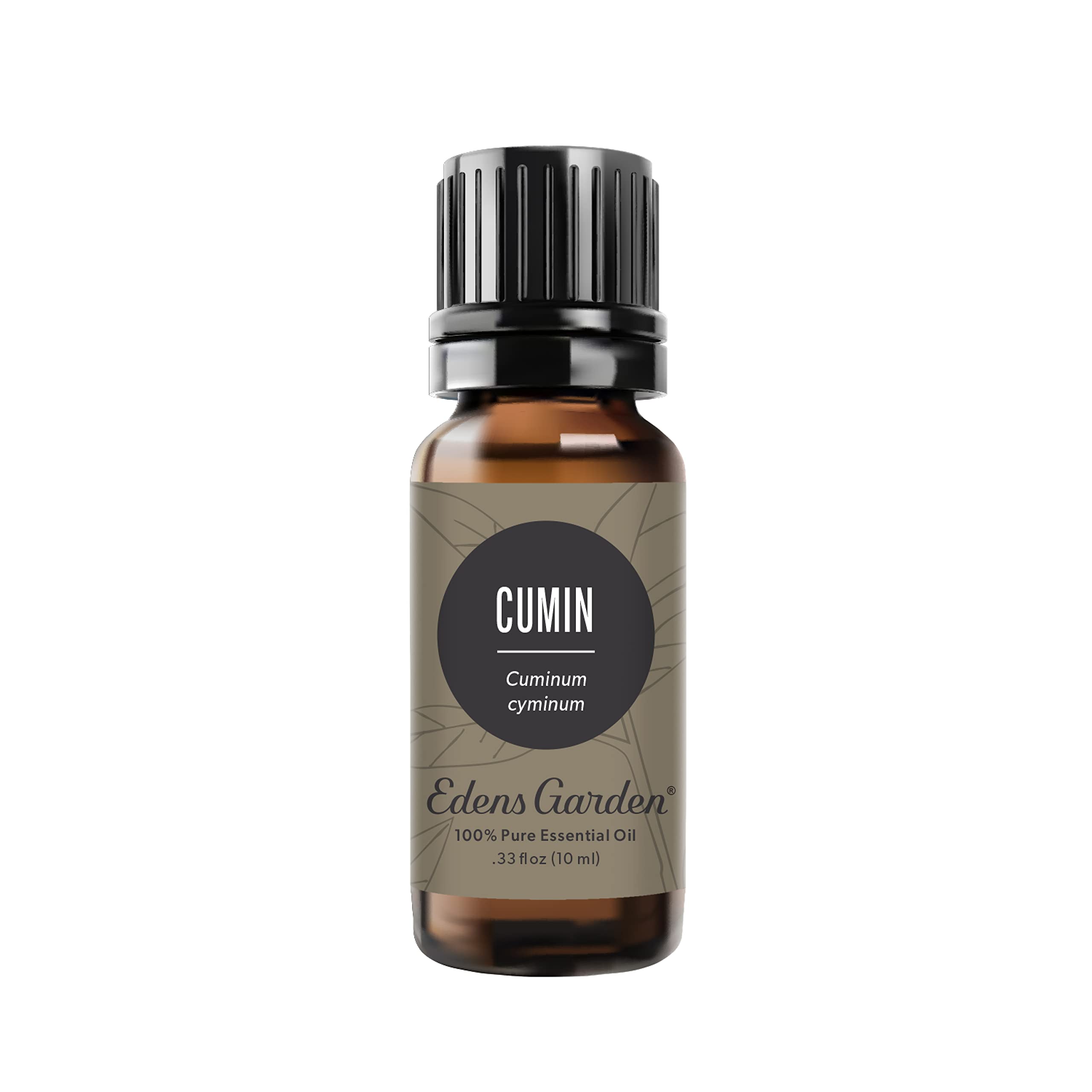 Edens Garden 100% Pure Cumin Essential Oil - Premium Grade, Undiluted & Natural for Aromatherapy | Best for Diffusers, Candles, Laundry & Humidifiers | 10ml (.33 fl oz) | Perfect for Stress Relief, Home Spa & DIY Cleaning Products