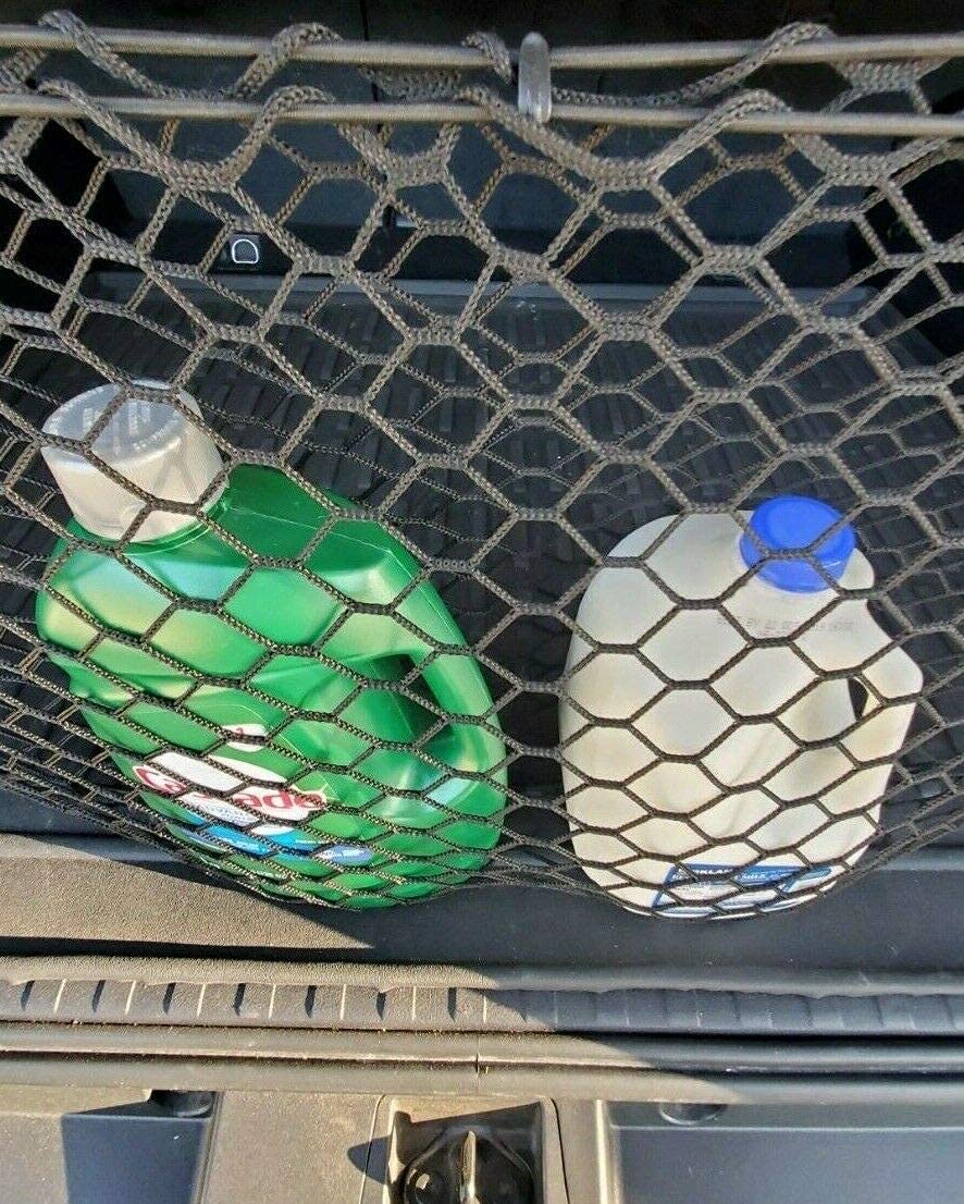 Premium Rear Trunk Organizer Cargo Net for Buick Enclave 2018-2023 | Heavy Duty Mesh SUV Storage Organizer | Envelope Style Vehicle Carrier | Perfect for Road Trips & Grocery Hauling