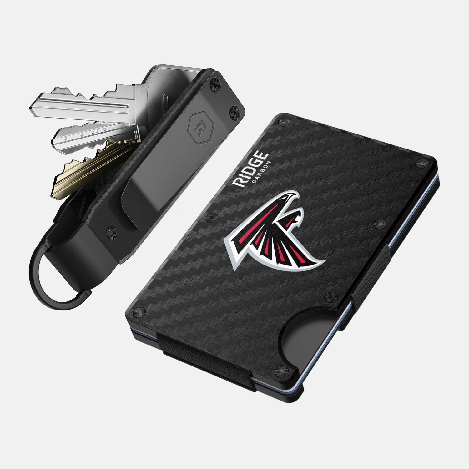 Atlanta Falcons Carbon Fiber 3K Daily Driver Kit - Premium Car Accessories for Falcons Fans | Perfect for Commuting, Road Trips & Tailgating