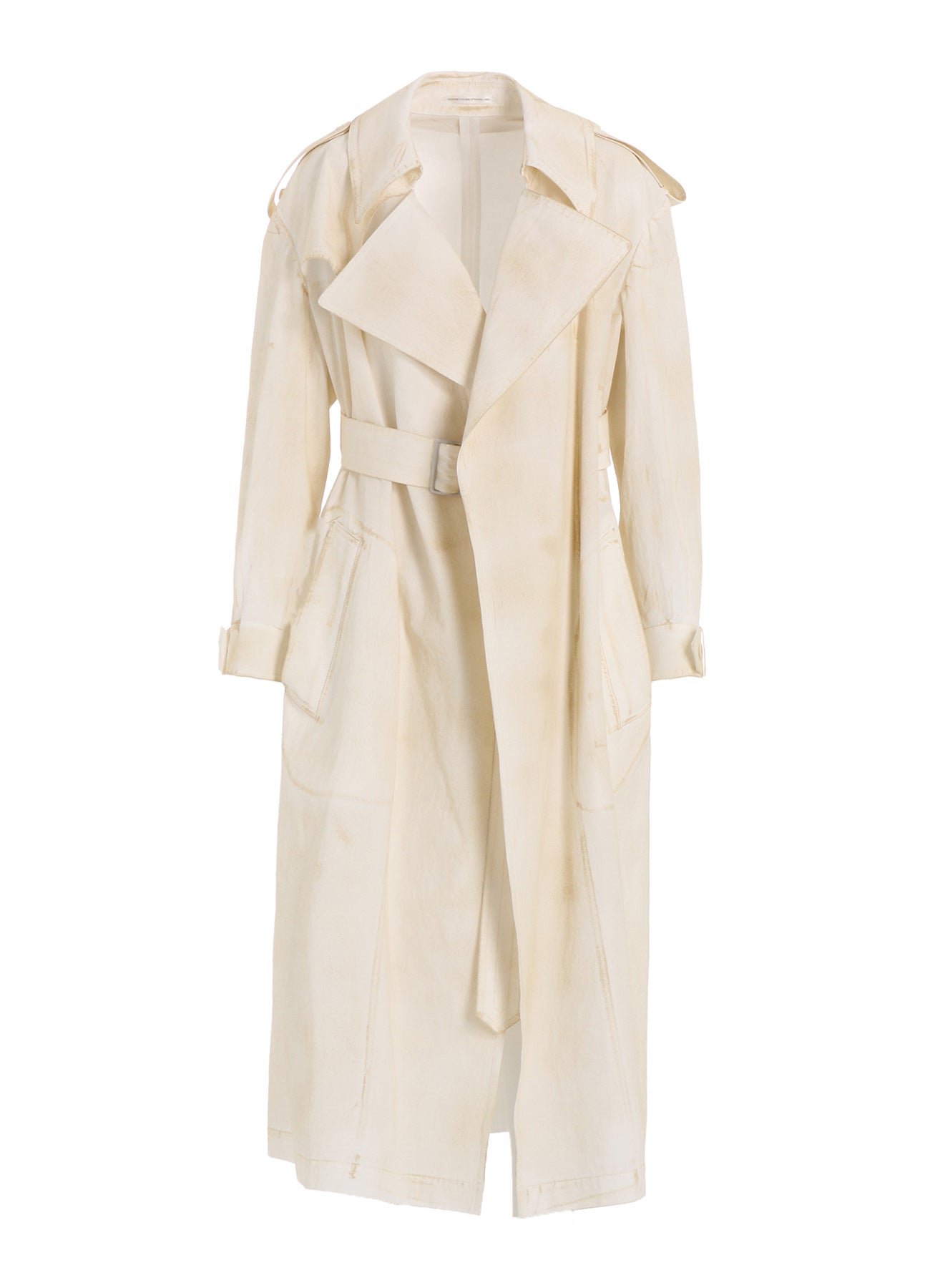 Premium Cotton Linen Trench Coat with Roller Printing - Stylish Waterproof Raincoat for Women & Men | Perfect for Office, Travel & Outdoor Activities